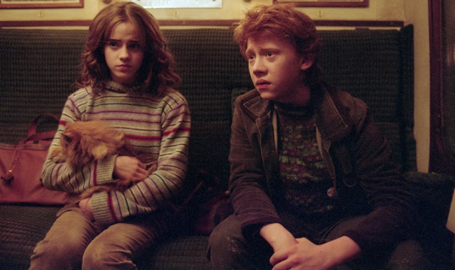 ron hermione hogwarts ekspresi