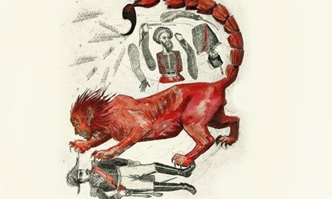fantastic beasts illustrated manticore