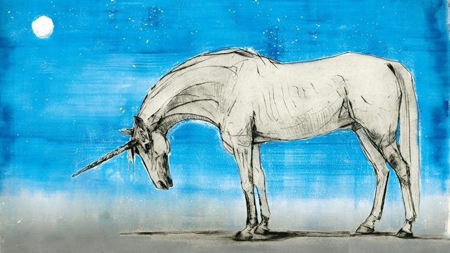 fantastic beasts illustrated unicorn