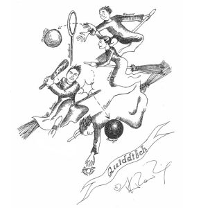 JKR Quidditch illustration